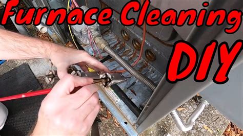 how to clean oily gas burner